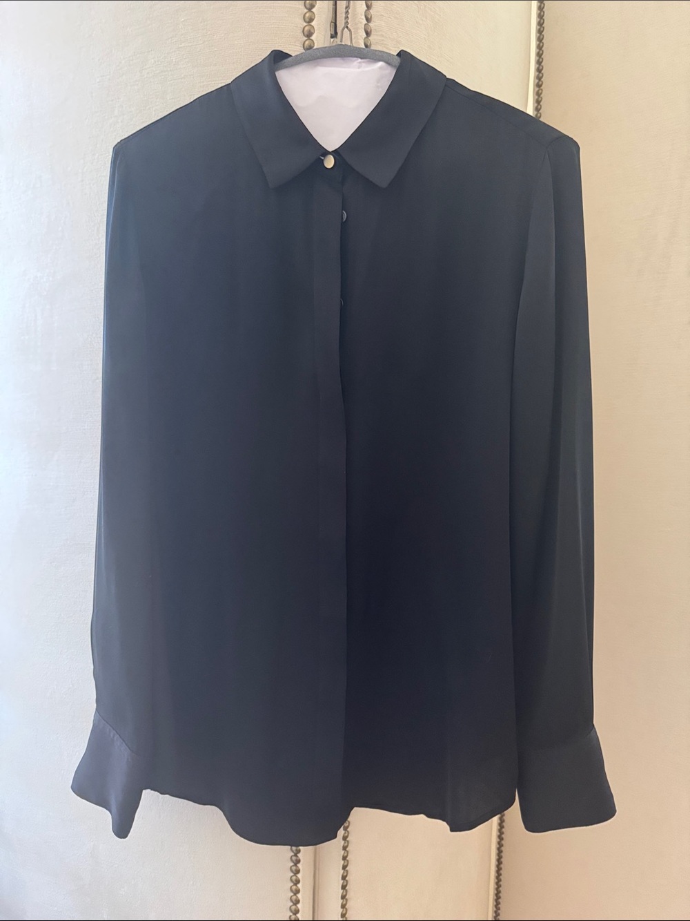 Classic Black womens blouse